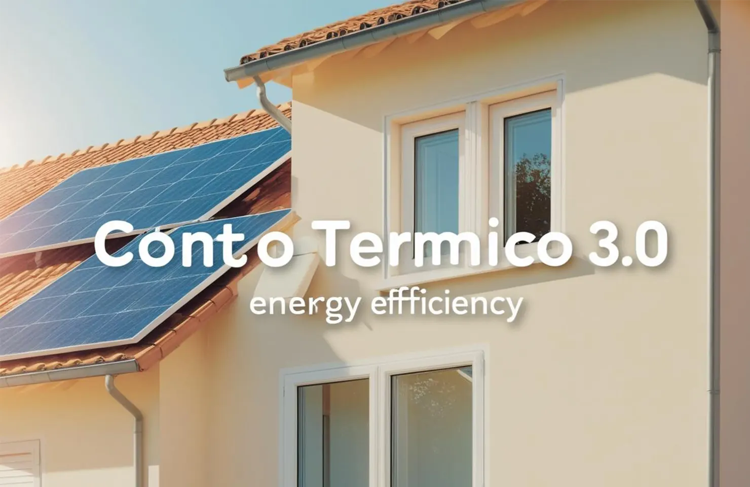 Conto Termico 3.0 – Contributi per l’efficienza energetica della casa
